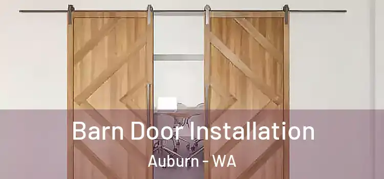  Barn Door Installation Auburn - WA