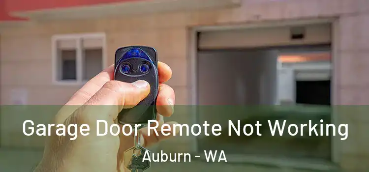  Garage Door Remote Not Working Auburn - WA