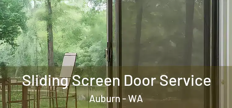Sliding Screen Door Service Auburn - WA